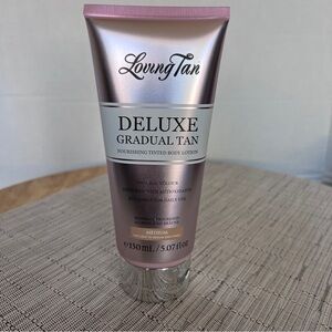 Loving Tan Deluxe Gradual Tan Nourishing Tinted body Lotion Dark 150ml 5FlOz New